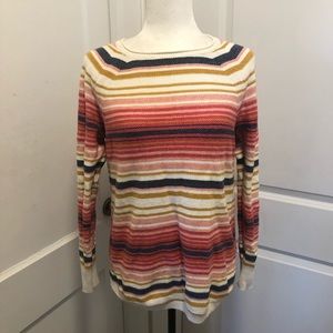 Ll bean knitted spring sweater size medium
